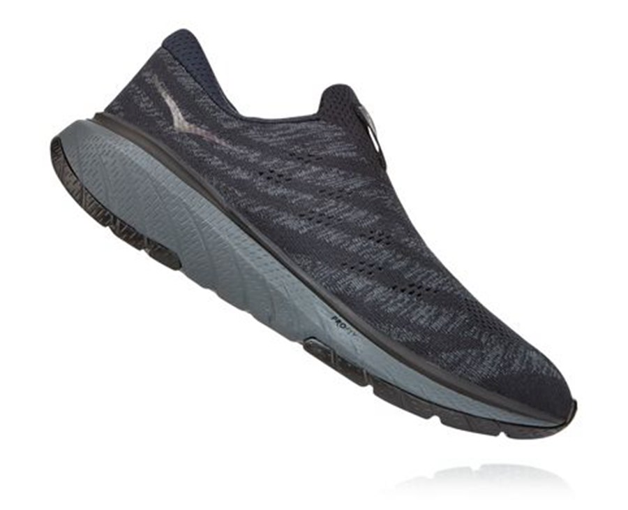 Tenis Hoka One One Masculino Pretas - Cavu 3 Slip - 218-OVPURS